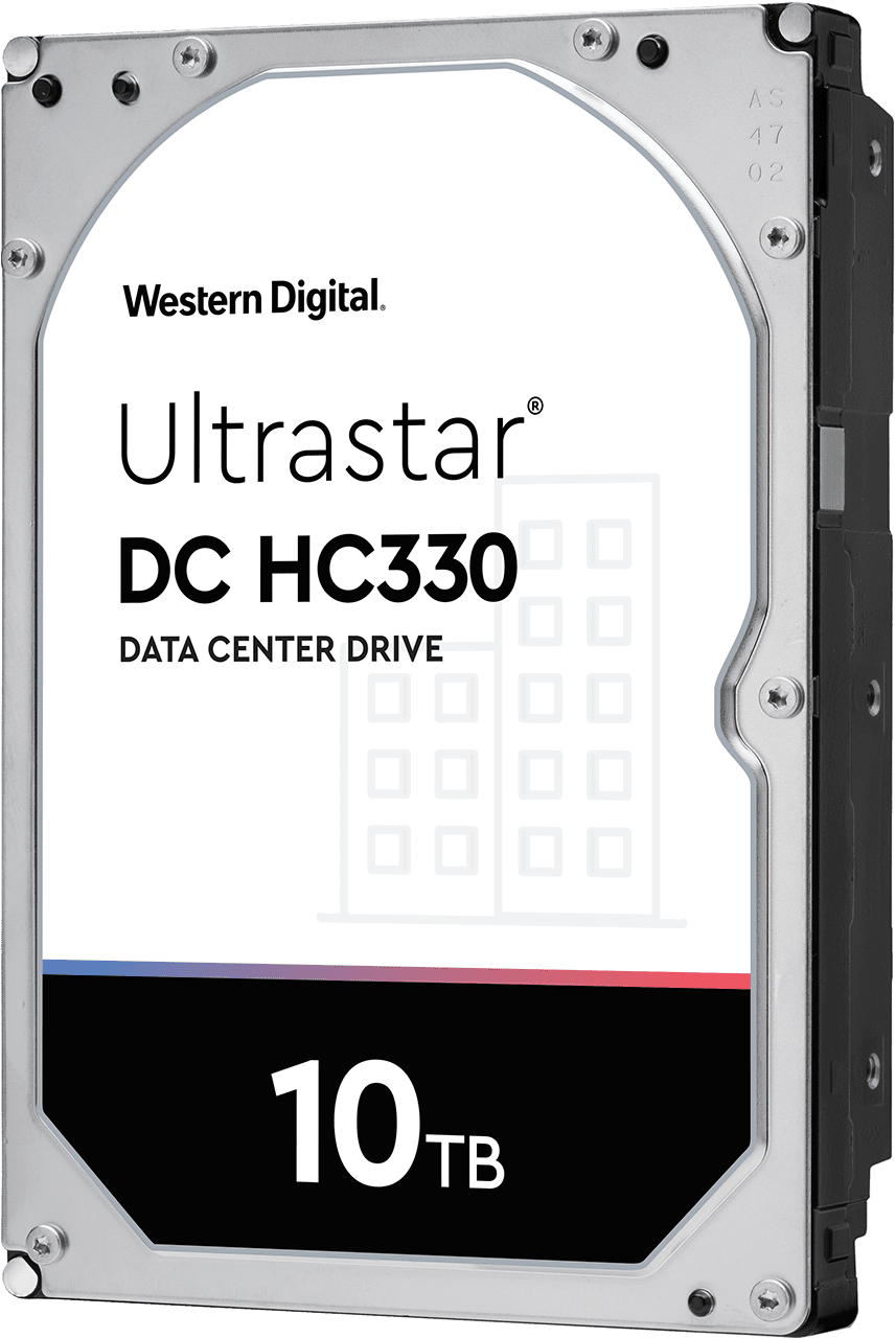 Жесткий диск (HDD) Western Digital 10Tb Ultrastar DC HC330, 3.5, 7.2K, 256Mb, 512e, SATA3 (WUS721010ALE6L4/0B42266)