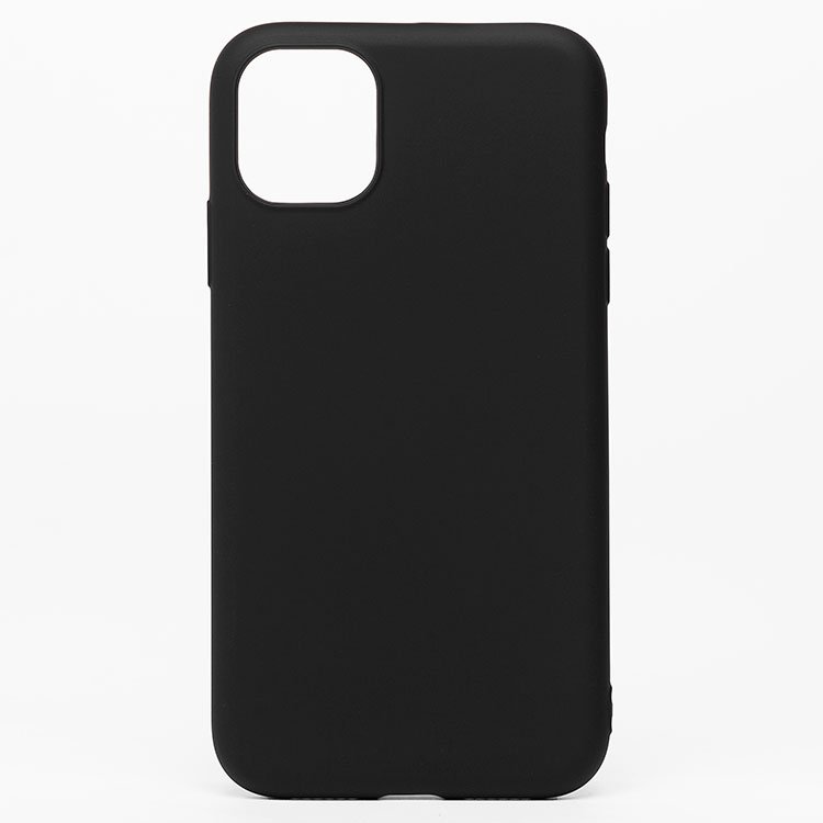 Чехол-накладка Activ Original Design для смартфона Apple iPhone 11, soft-touch, черный (107259)