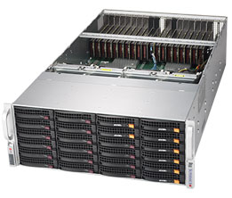 Серверная платформа SuperMicro 6049GP-TRT, 2xSocket3647, 24xDDR4, 24x3.5 HDD HS, 1xM.2, AOC-S3108L-H8IR, 2x10GLAN, IPMI, Redundant 4x2000 Вт, 4U (SYS-6049GP-TRT)