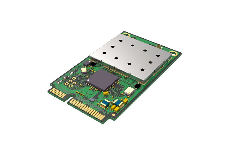 Адаптер MikroTik R11e-LoRa8, LoRaWAN concentrator Gateway card, miniPCI-E