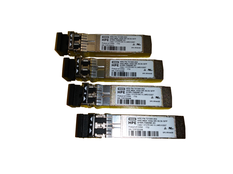 Модуль SFP+ HPE, FC, 10 Гбит/с, 4 шт. (C8R25B)