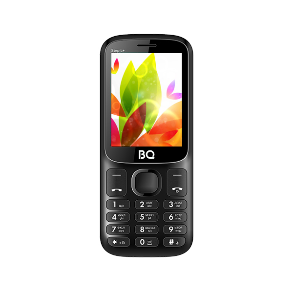 Мобильный телефон BQ 2440 Step L+, 2.4 320x240 TN, 32Mb RAM, 32Mb, BT, 2-Sim, 800 мА·ч, micro-USB, черный
