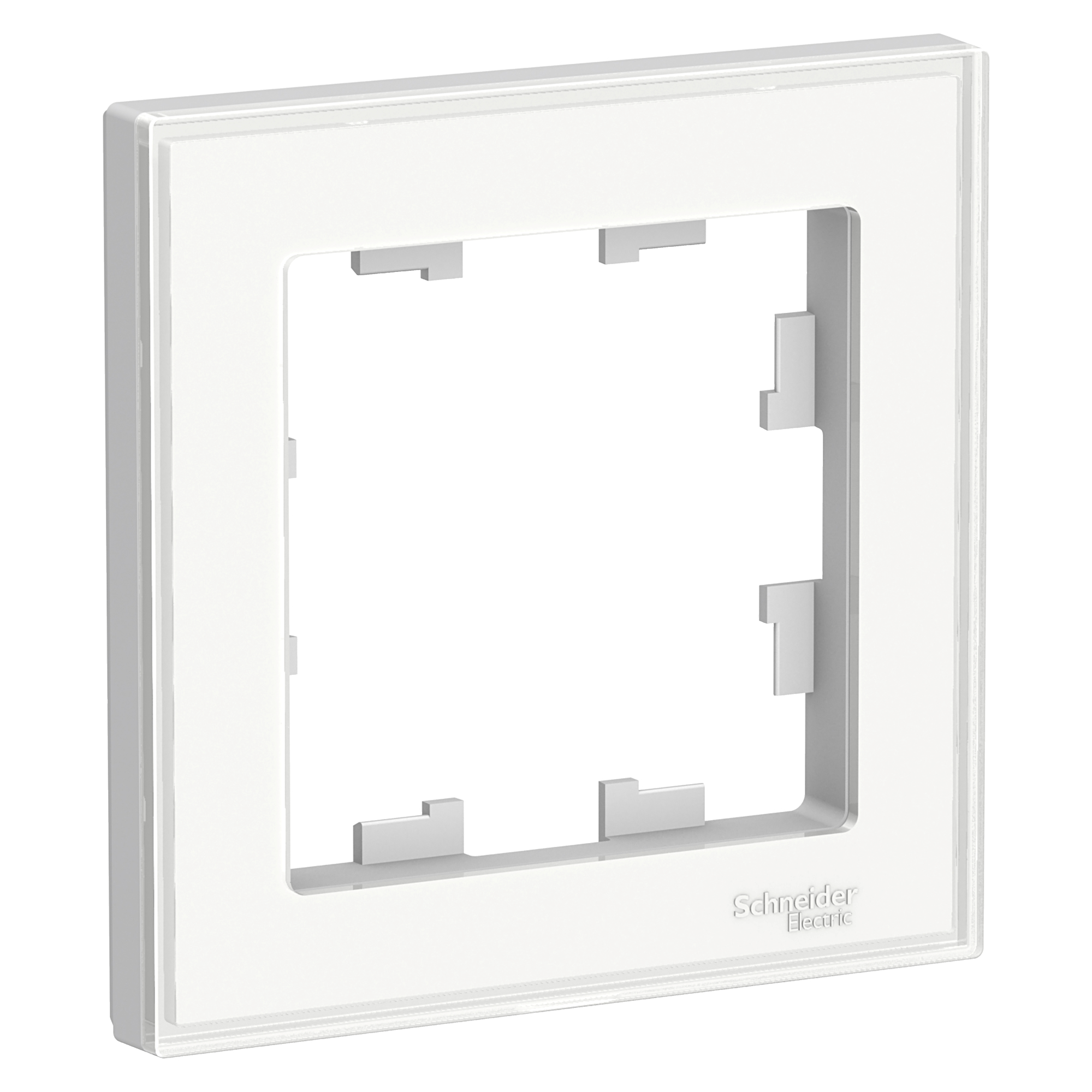 Рамка Schneider Electric ATLASDESIGN ART, 1-пост, белый (ATN200101)