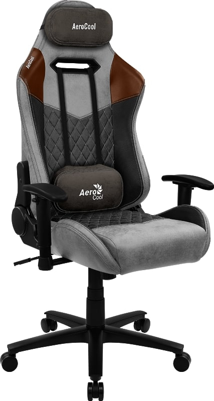 Игровые кресла Кресло игровое AeroCool DUKE серый (4710562751154)