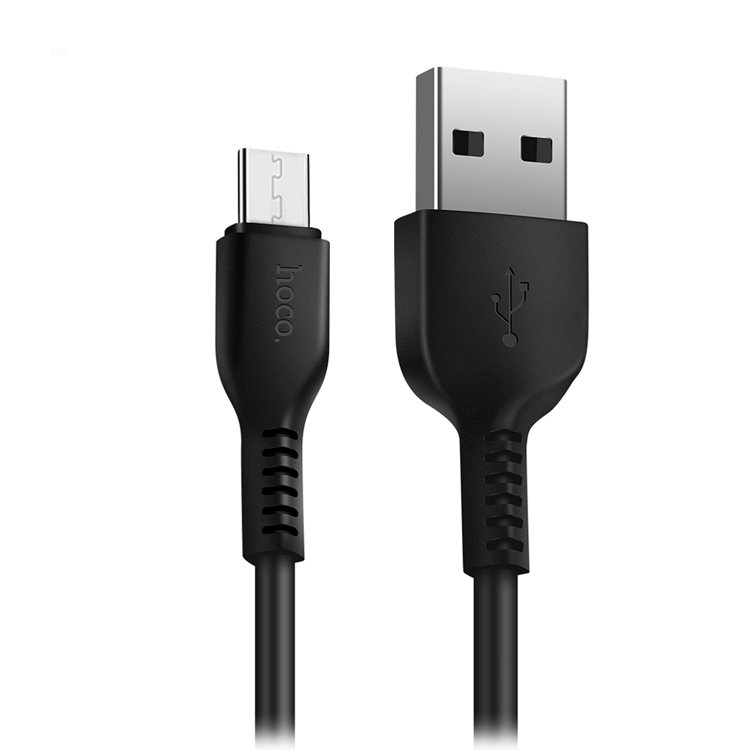 Кабель USB-microUSB , HOCO, X20 Desert Camel для HTC/Samsung, 2м, черный (82035)