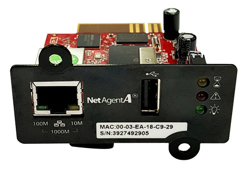 SNMP-адаптер Powercom DA807, для ИБП серий MAC/MRT/MRT SE/KIN LCD/SPT LCD/SPR LCD/SRT LCD