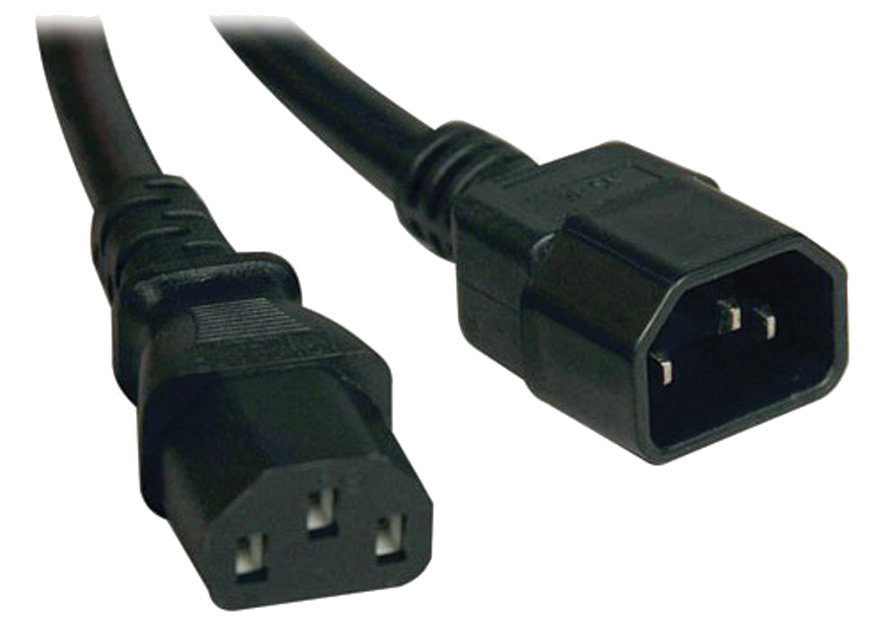 Кабели питания  E2E4 Кабель питания C13-C14, 10А, 5 м, ITK (PC-C13C14-5M)
