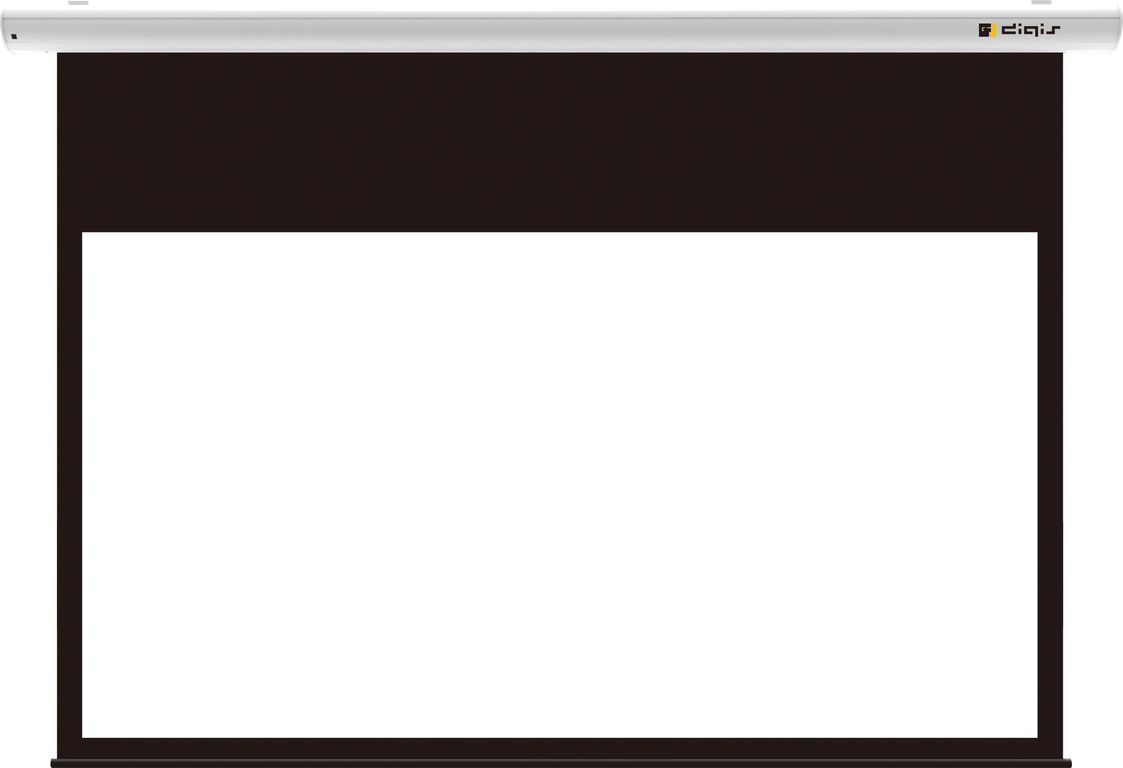   E2E4 Экран для проектора рулонный Digis DSEES-16902B_100, настенно-потолочный моторизированный, 90 16:9 210x220 MW, ПДУ, экран, привод, пульт ДУ (DSEES-16902B_100)