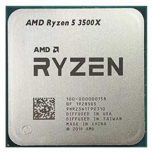 Процессор AMD Ryzen 5-3500X Matisse, 6C/6T, 3600MHz 32Mb TDP-65Вт SocketAM4 tray (OEM) (100-000000158/AW100100000158)