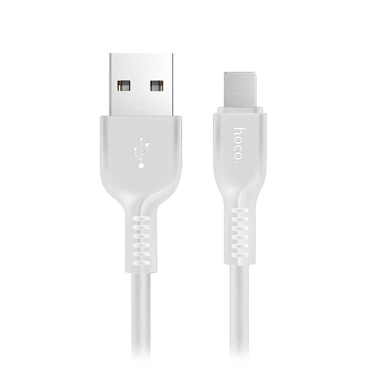 Кабель USB-Type-C, HOCO, X20 Exotic Radiance, 1м, белый (82044)