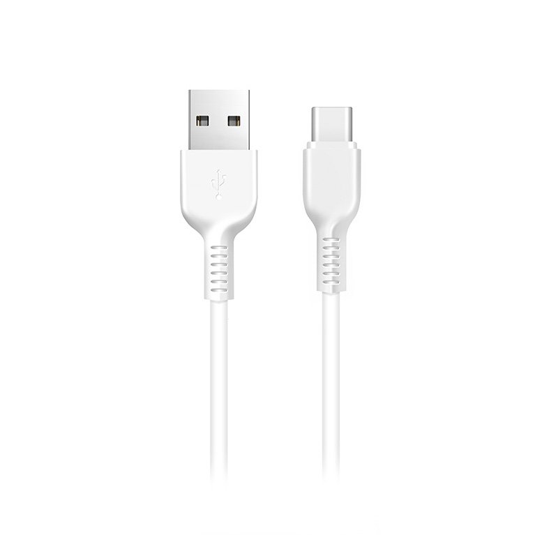 Кабель USB-Type-C, HOCO, X20 Exotic Radiance, 2м, белый (82045)