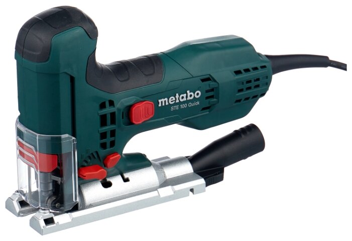 Электролобзик Metabo STE 100 Quick, 710Вт, маятниковый ход, регулировка частоты хода, сдув опилок (601100000)