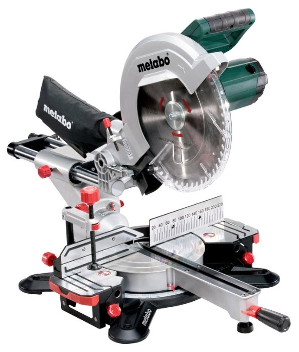 Торцовочная пила Metabo KGS 305 M, 2000Вт, 3700 об/мин, диаметр диска 305мм, подсветка (619305000)