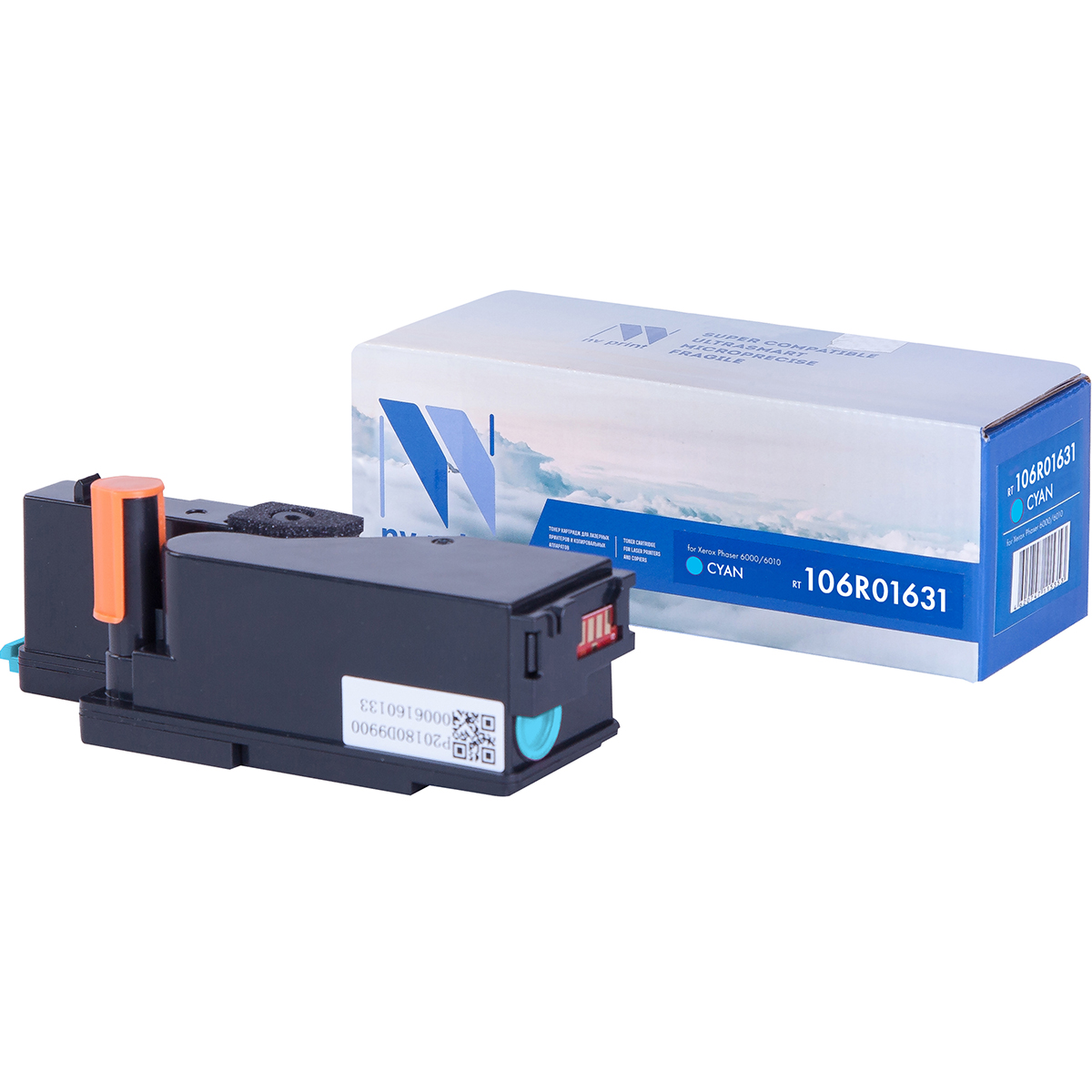 Картридж лазерный NV Print NV-106R01631C ( 106R01631), голубой 1000 страниц, совместимый, для Xerox Phaser 6000/6010, WorkCentre 6015