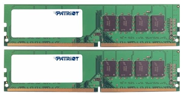 Комплект памяти DDR4 DIMM 8Gb (2x4Gb), 2666MHz, CL19, 1.2 В, Patriot Memory, Signature (PSD48G2666K)