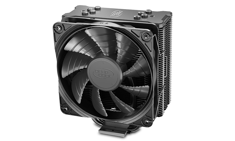 Кулер для процессора DeepCool GAMMAXX GTE V2 для Socket 115x/1356/1366/AM4/AM2+/AM3/AM3+/FM1/FM2/FM2+/AM2, 120мм, 1650rpm, 27.8 дБ, 180W, 4-pin PWM, Al (DP-MCH4-GMX-GTE-V2BK)