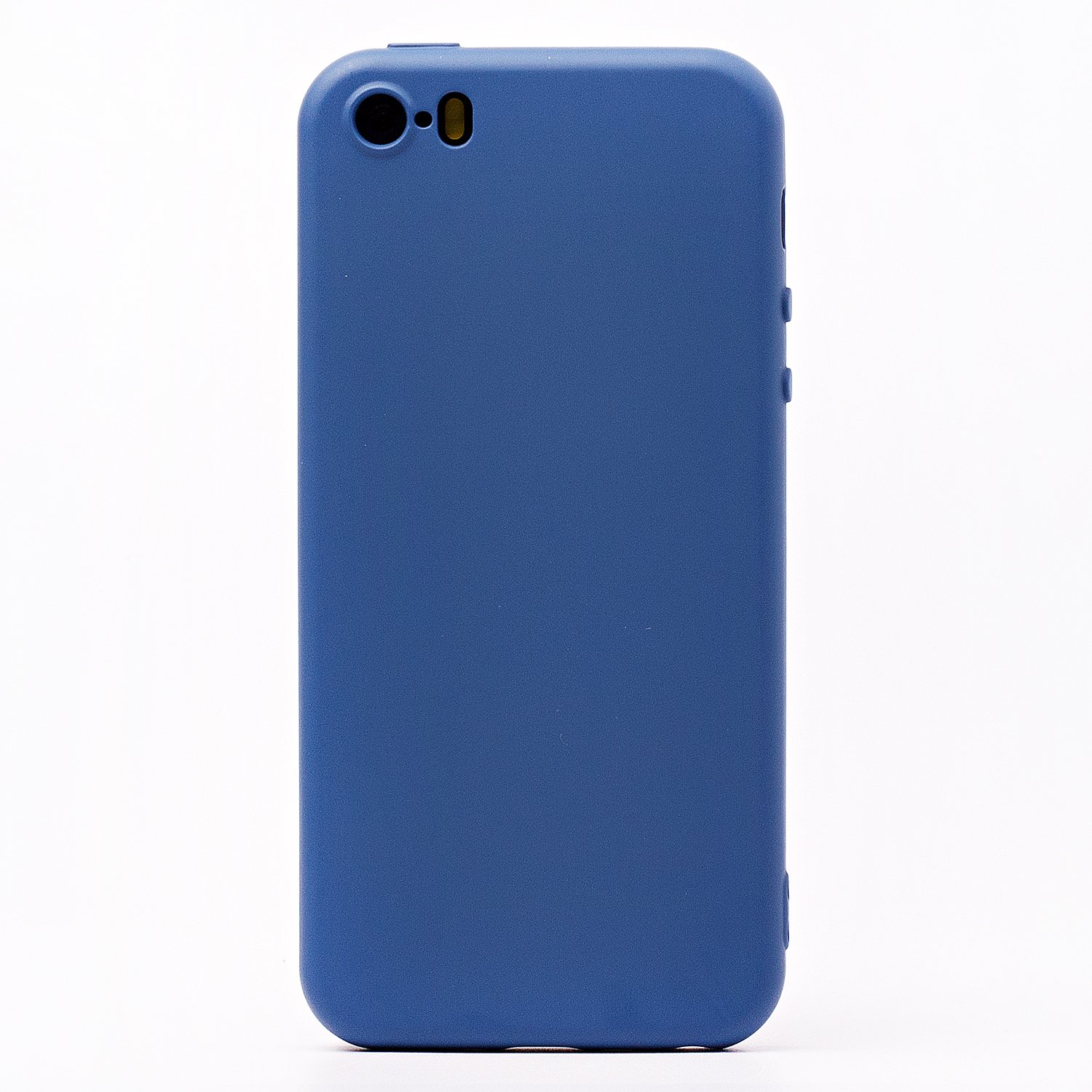 Чехол-накладка Activ Original Design для смартфона Apple iPhone 5/5s/SE, soft-touch, синий (115582)