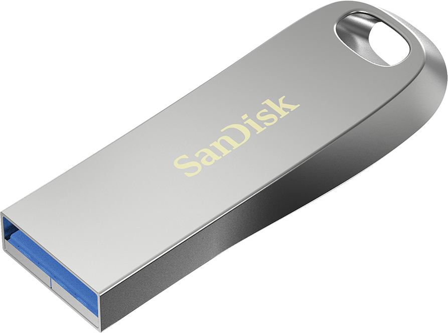 Флешка 32Gb USB 3.2 Sandisk Ultra Luxe, серебристый (SDCZ74-032G-G46)