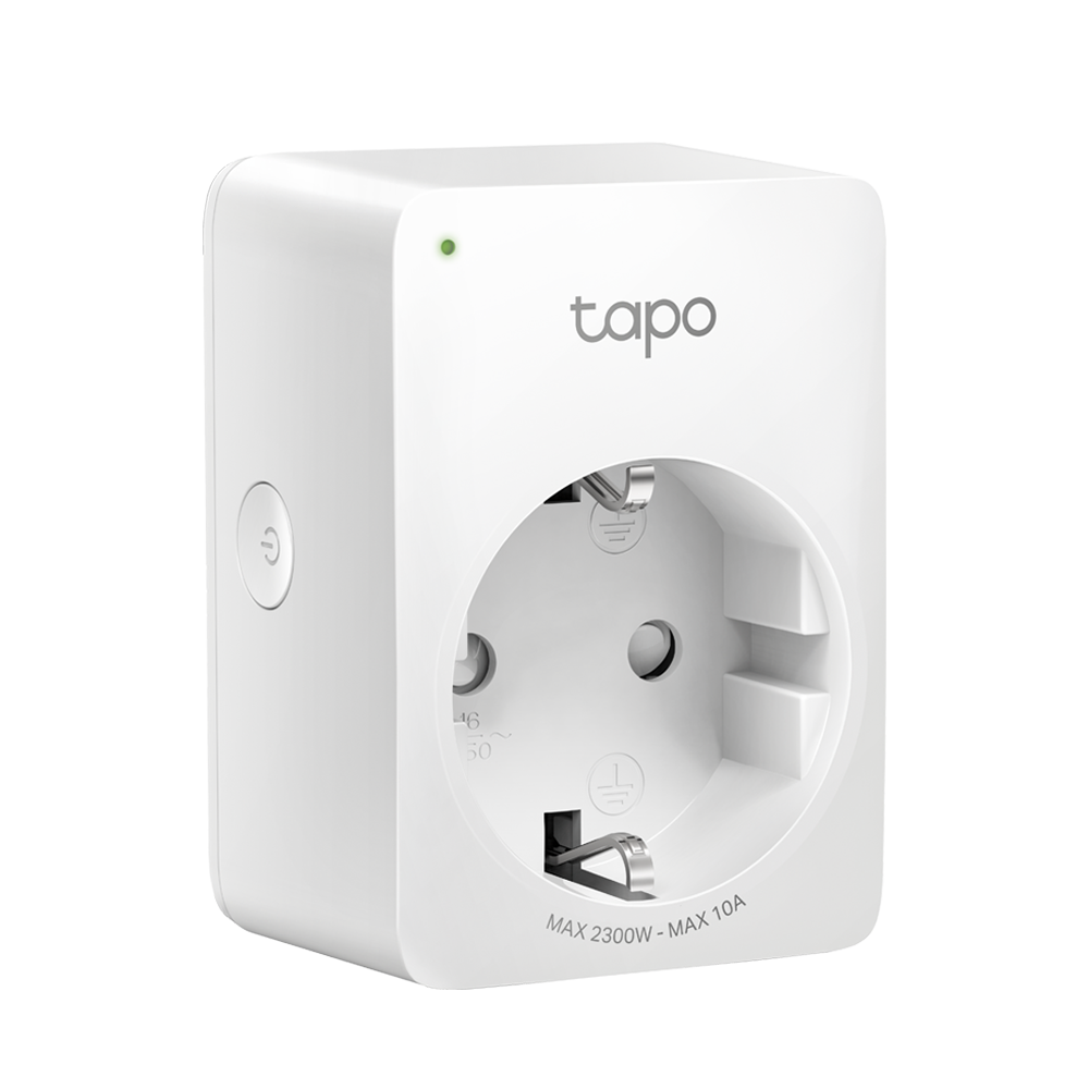   E2E4 Умная розетка TP-Link TAPO P100, WiFi, белый (TAPO P100(1-PACK))