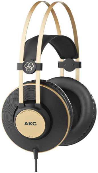 Проводные наушники AKG K 92, jack 3.5 мм, золотистый (3169H00030)