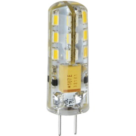 Лампы G4 и G9  E2E4 Лампа светодиодная G4, corn, 220В, 1.5Вт, 4200K/нейтральный, Ecola (G4RV15ELC)