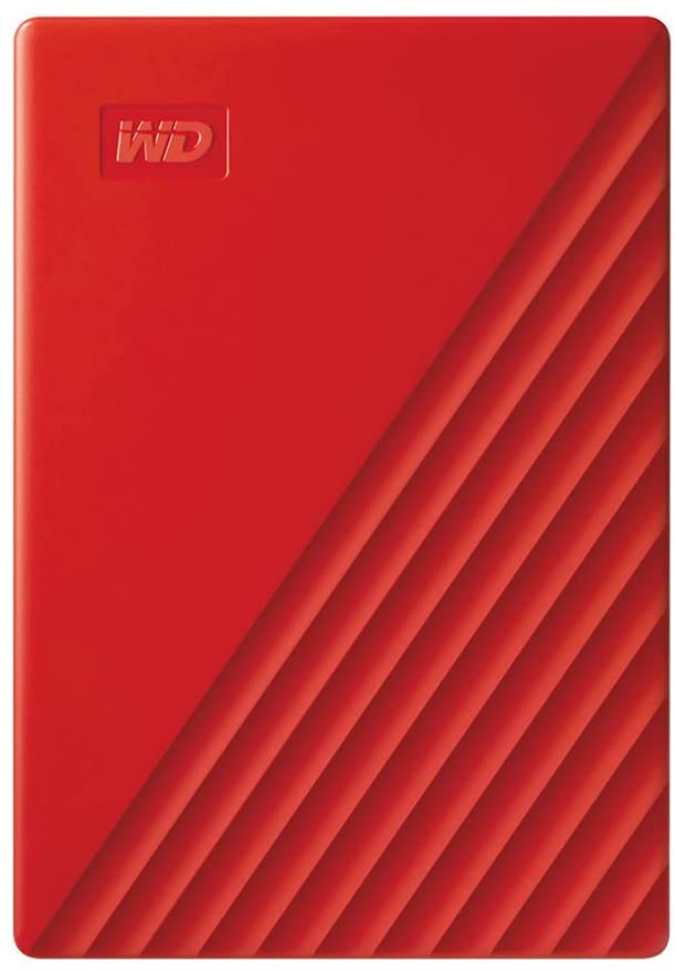 Внешний жесткий диск (HDD) Western Digital 4Tb My Passport, 2.5, USB 3.0, красный (WDBPKJ0040BRD-WESN)