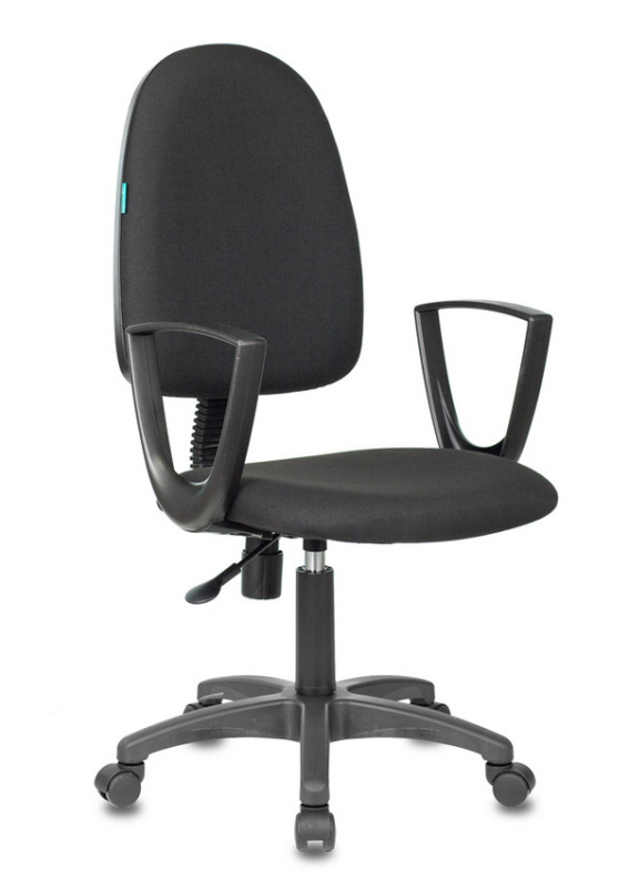 Офисные кресла  E2E4 Кресло офисное Бюрократ CH-1300N черный (CH-1300N/3C11)