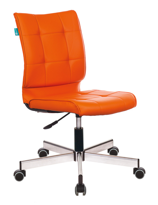 Офисные кресла  E2E4 Кресло офисное Бюрократ CH-330M оранжевый (CH-330M/OR-20)