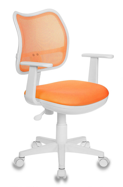 Детские кресла Кресло детское Бюрократ CH-797 оранжевый (CH-W797/OR/TW-96-1)