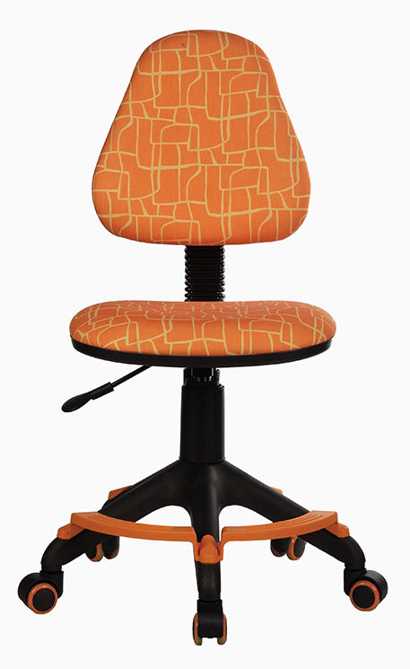 Детские кресла  E2E4 Кресло детское Бюрократ KD-4-F оранжевый (KD-4-F/GIRAFFE)
