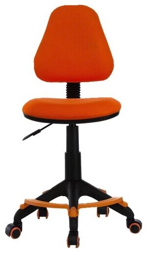 Детские кресла Кресло детское Бюрократ KD-4-F оранжевый (KD-4-F/TW-96-1)