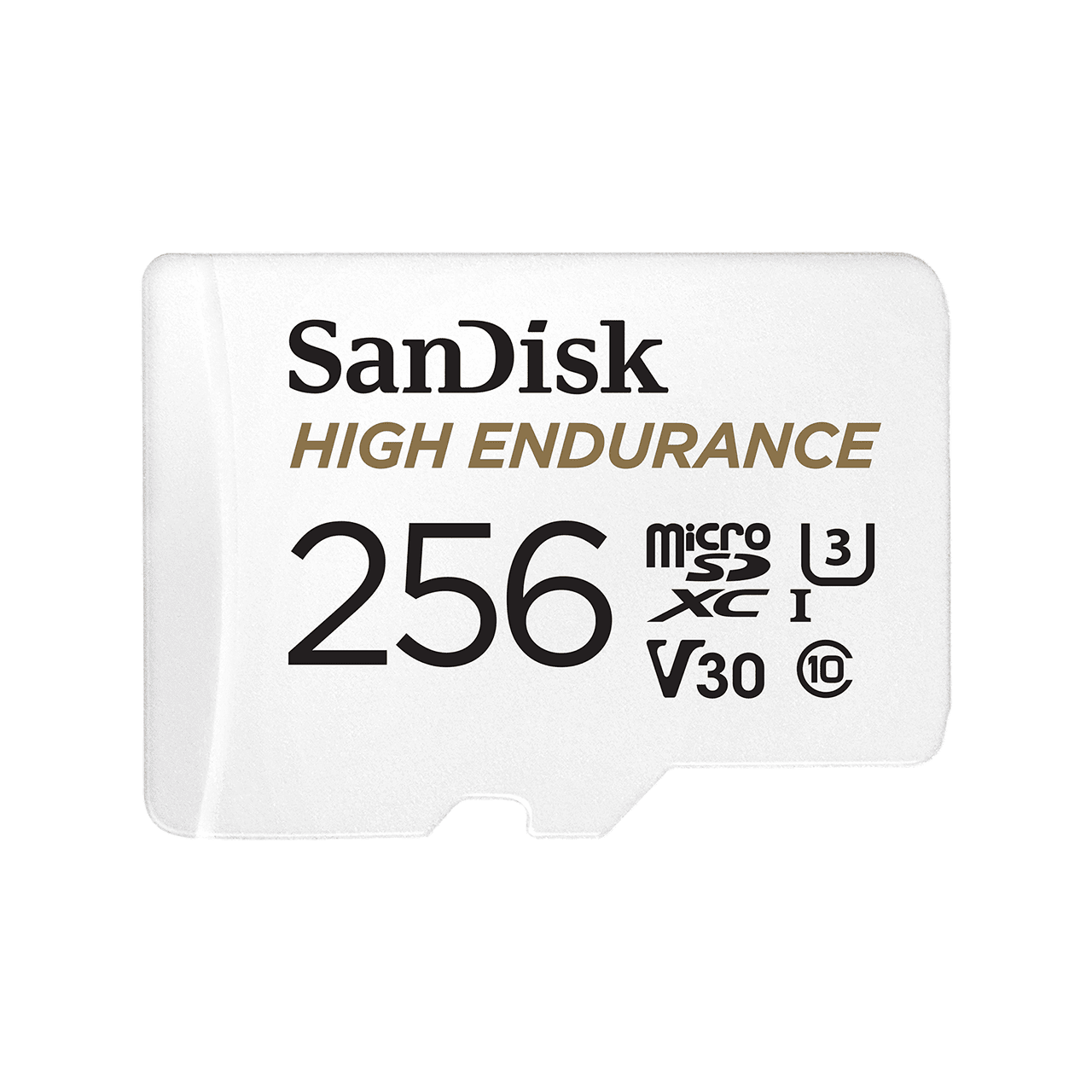   E2E4 Карта памяти 256Gb microSDXC Sandisk High Endurance Class 10 UHS-I U3 V30 + адаптер (SDSQQNR-256G-GN6IA)