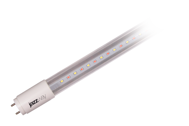 Лампа линейная светодиодная G13 PLED T8-1200 Food Meat 18w G13, T8, ⌀26мм x 1200мм, 18Вт, 1100лм, для подсветки мяса, Jazzway (5006508)