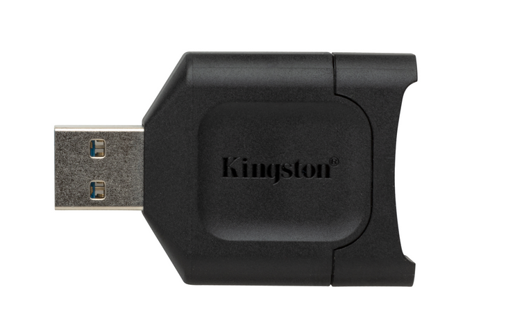 Считыватели карт памяти Картридер внешний Kingston MobileLite Plus, SD/SDXC/SDHC, USB 3.2, черный (MLP)