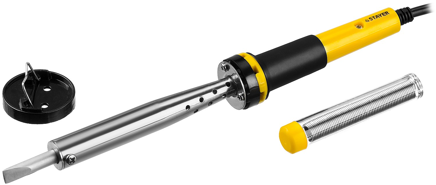   E2E4 Паяльник STAYER Professional 55300-80, 80 Вт, сетевой