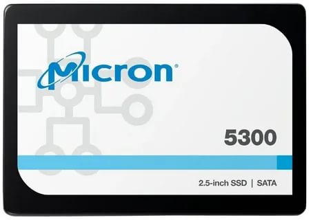 Твердотельный накопитель (SSD) Micron 960Gb 5300 MAX, 2.5, SATA3 (MTFDDAK960TDT-1AW1ZABYY)