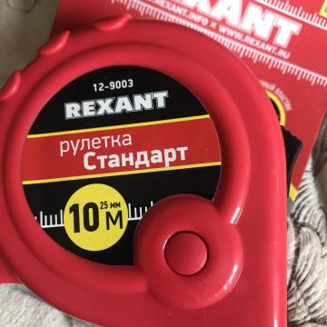   E2E4 Рулетка Rexant 12-9003, 10м x 25мм