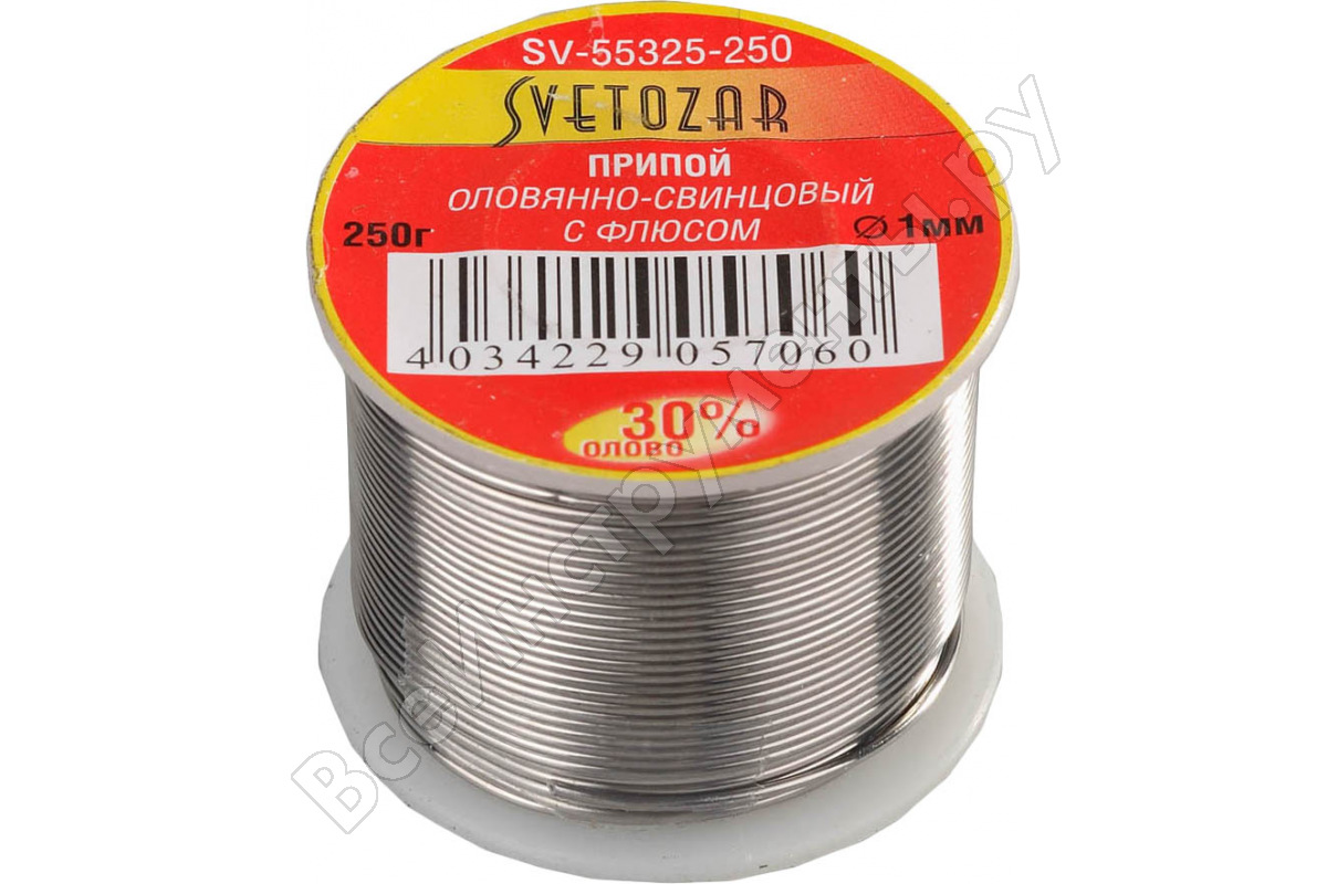 Припой СВЕТОЗАР SV-55325-250, 250г