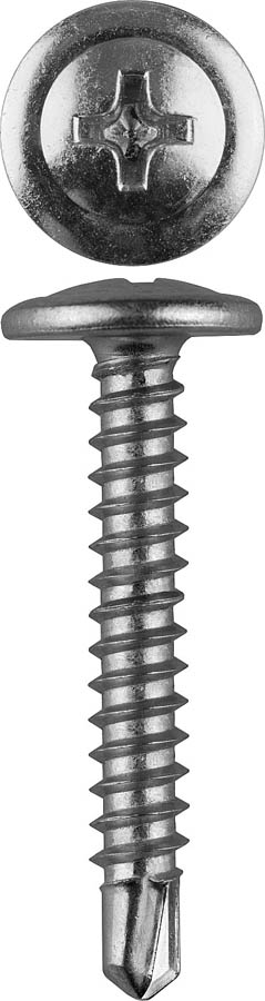 Саморез ПШМ-С металл 4.2 мм x 5.1 см (PH2), 150 шт., ЗУБР Мастер (4-300211-42-051)