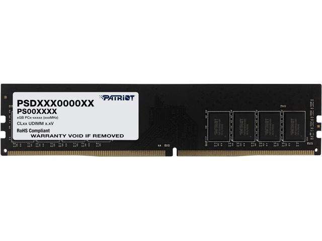 Память DDR4 DIMM 16Gb, 3200MHz, CL22, 1.2 В, Patriot Memory, Signature Line (PSD416G32002)