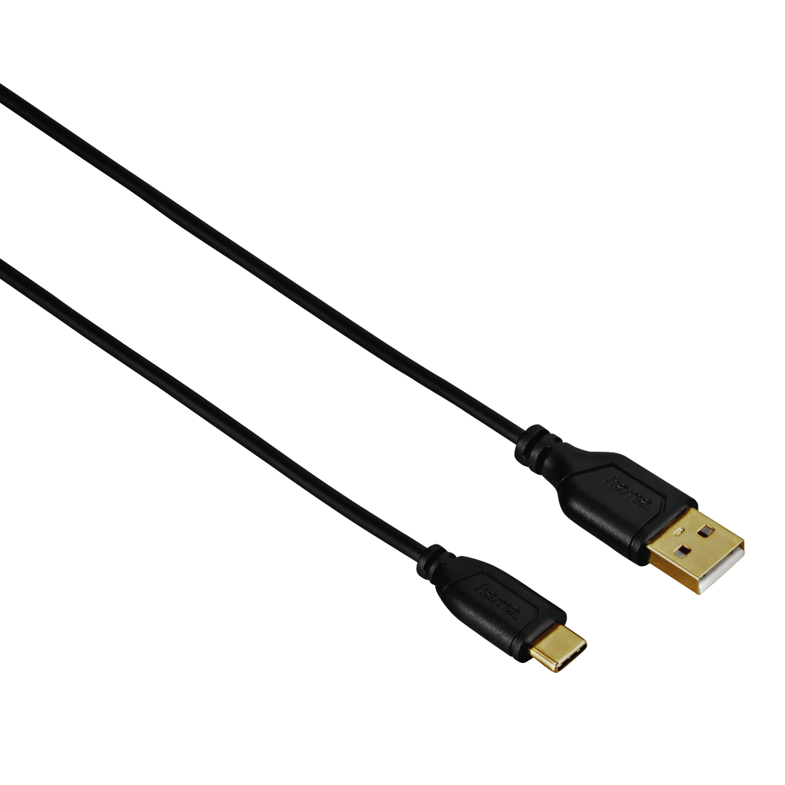 Кабель USB Type-C-USB2.0(AM), Hama, 75см, черный (00135784)