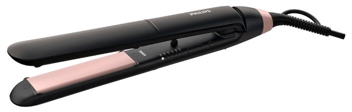 Щипцы, плойки, мультистайлеры и выпрямители для волос Выпрямитель Philips StraightCare Essentia, 230°C, керамическое покрытие, режимов: 6, петля для подвешивания, 1.8 м, черный (BHS378/00)