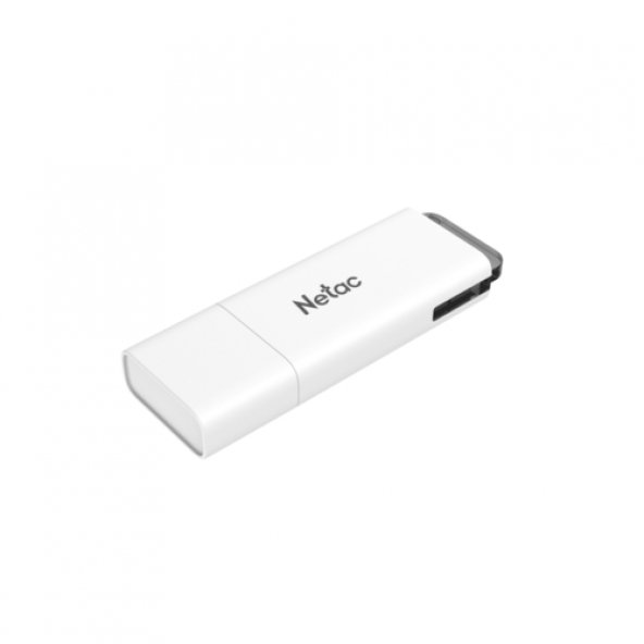 Флеш-накопители USB 3.0 Флешка 16Gb USB 3.0 Netac U185, белый (NT03U185N-016G-30WH)