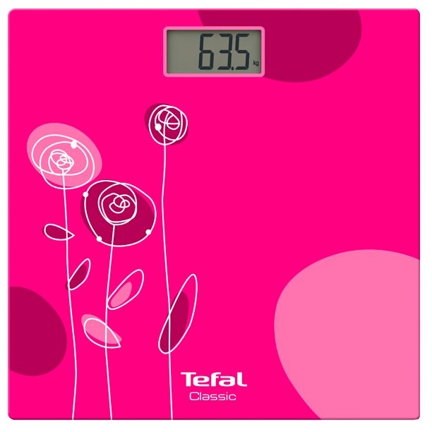 Весы Tefal PP1147V0 , 160кг, диагностические, розовый (2100101964)