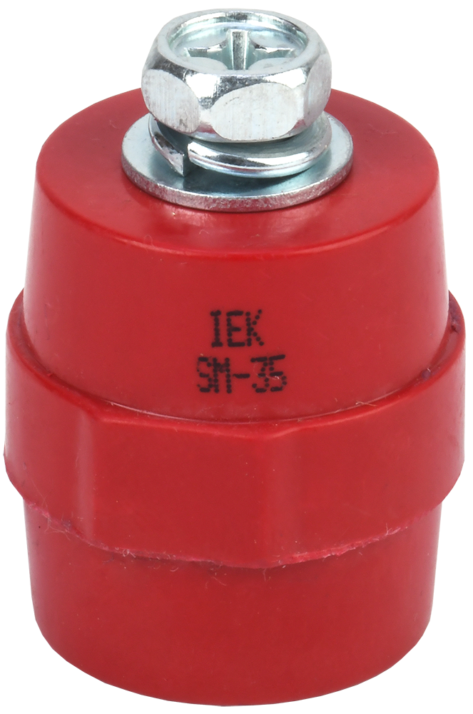 Прочие аксессуары для шкафов, стоек  E2E4 Изолятор IEK SM35 (M8) (YIS11-35-10-B)