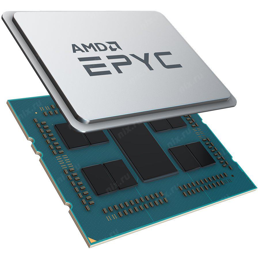 Процессор AMD Epyc-7642, 2300MHz, 48C/96T, 256Mb, TDP-225 Вт, SP3, tray (100-000000074)
