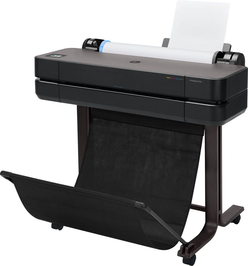 Принтер струйный HP Designjet T630, A1, 4-х цветный, 2400x1200dpi, сетевой, Wi-Fi, USB (5HB09A)