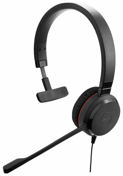 Гарнитуры для телефонии Гарнитура Jabra Evolve 30 II MS Mono, USB, черный (5393-823-309)