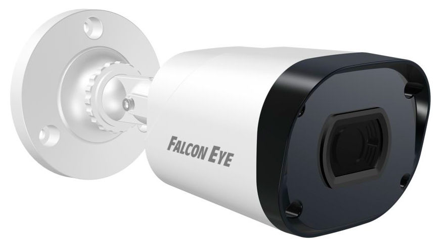 IP-камера Falcon Eye FE-IPC-BP2E-30P 3.6мм, уличная, корпусная, 2Мпикс, CMOS, до 1920x1080, до 30кадров/с, ИК подсветка 30м, POE, -30 °C/+60 °C, белый/черный