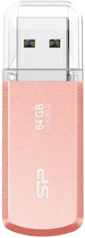 Флешка 64Gb USB 3.2 Silicon Power Helios 202, розовый (SP064GBUF3202V1P)